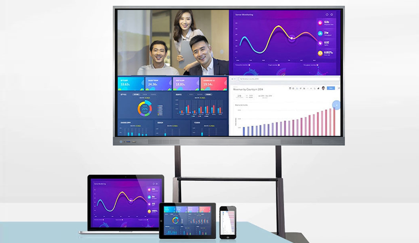 ä¼è®®å¹³æ¿å©åä¼ä¸å®ç°æ çº¸ååå¬